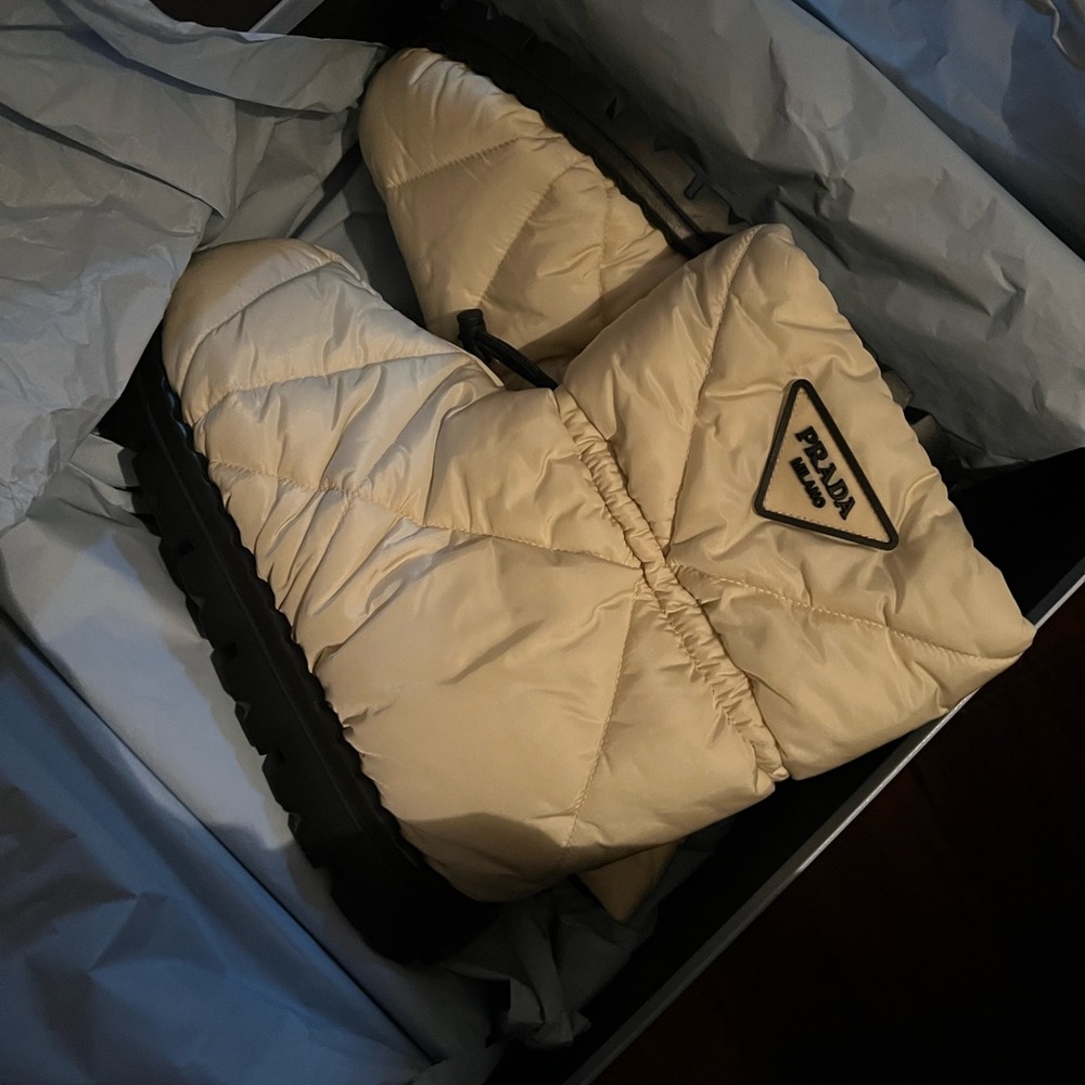 Brand new prada boots